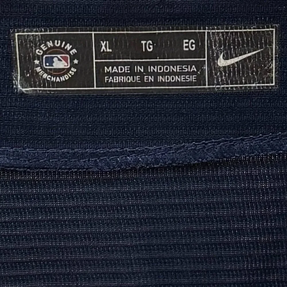 Rafael Devers Nike Boston Red Sox #11 Alternate Blue Road Jersey Size XL